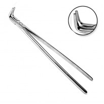 Long Nose Fragment Forceps Serrated Jaws 